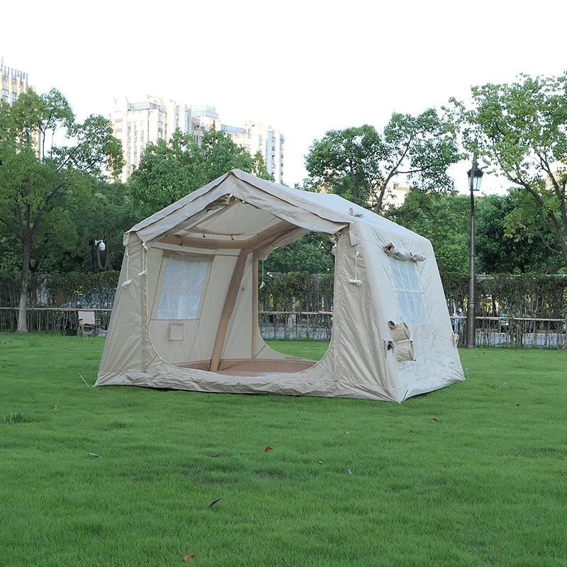 8.0m² 充气帐篷+拓展天幕