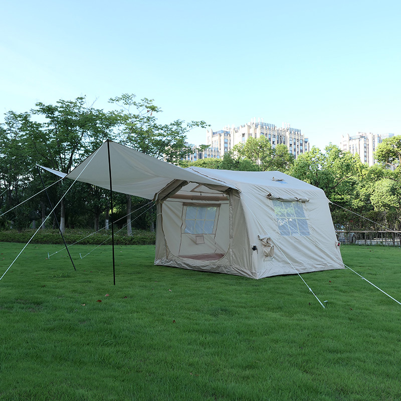 8.0m² 充气帐篷+拓展天幕